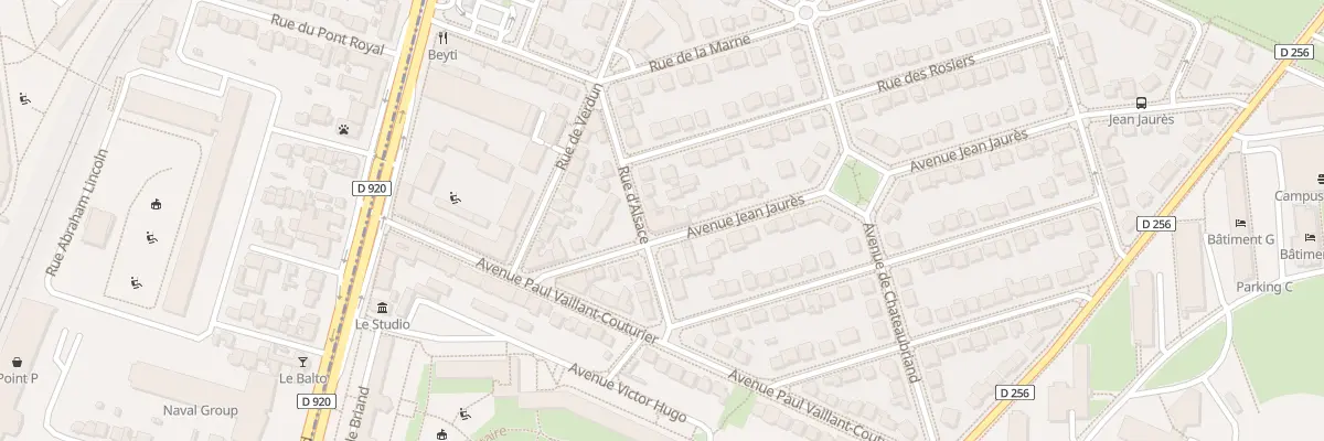Plan du 48 Av Jean Jaurès à Cachan