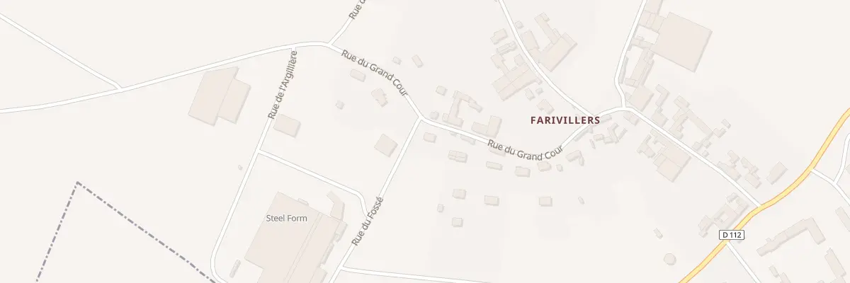 Plan du 31 Rue du Grand Cour à Saint-André-Farivillers