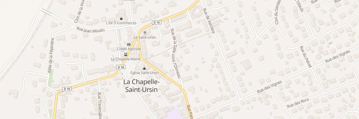Plan du 5 Rue de la Salle sous l’Ormeau à La Chapelle-Saint-Ursin