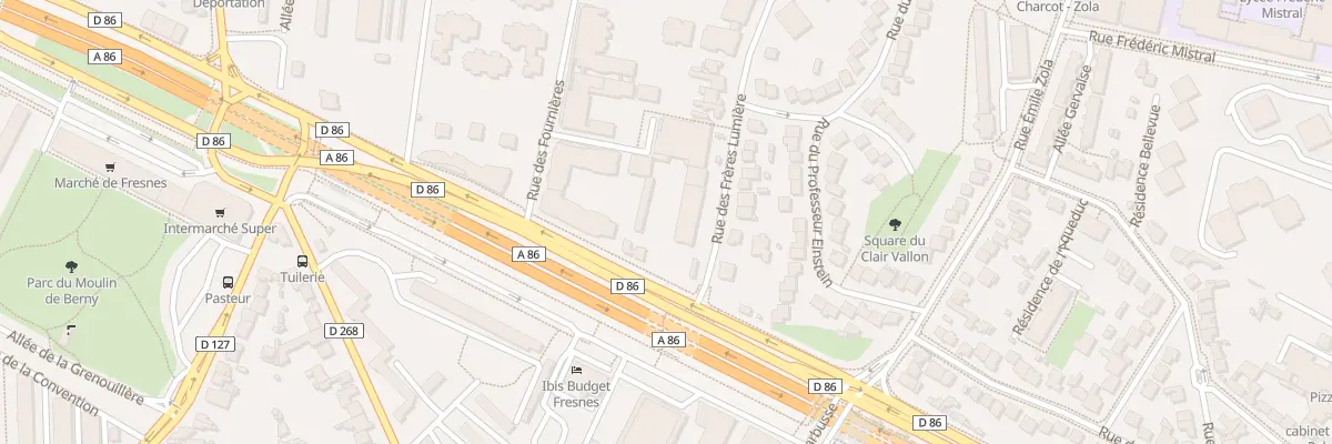 Plan du 5 Rue des Frères Lumière à Fresnes