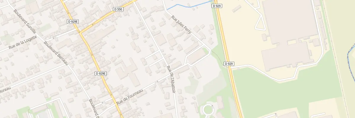 Plan du 191 Rue de l’Abattoir à Mouy