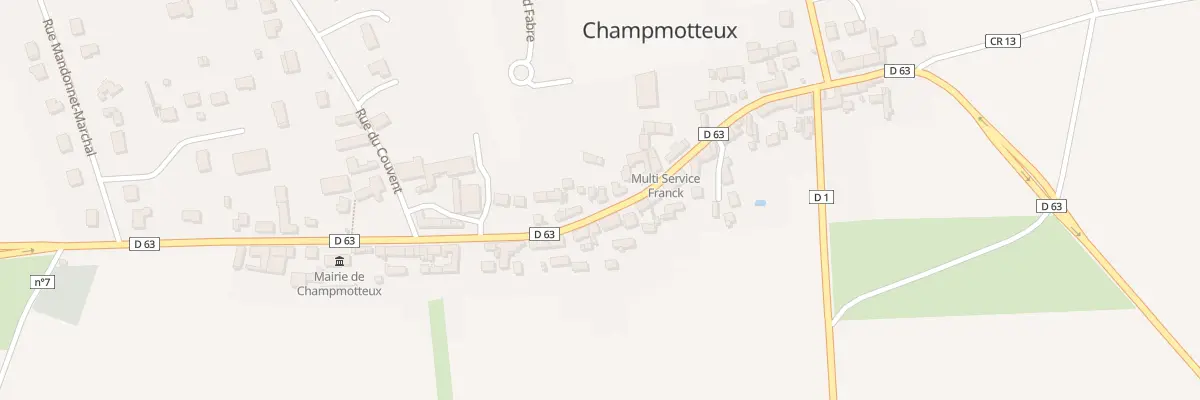 Plan du 19 Rue Michel de l’Hopital à Champmotteux