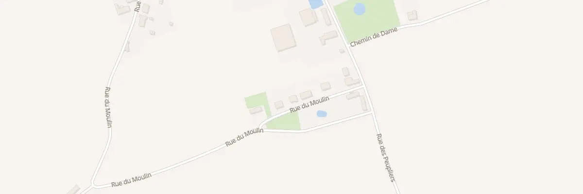 Plan du 27 Rue du Moulin à Broxeele