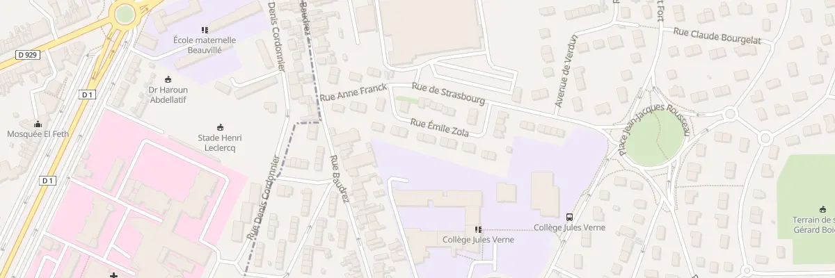 Plan du 10 Rue Emile Zola à Rivery