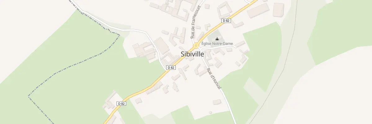 Plan du 3 Rue de Frevent à Sibiville