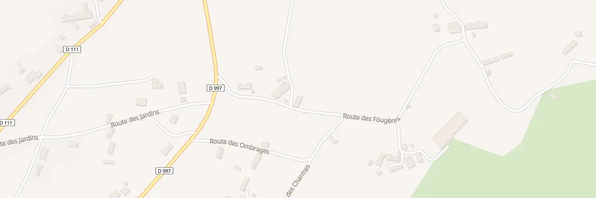 Plan du 20 Rte des Fougères à Sidiailles