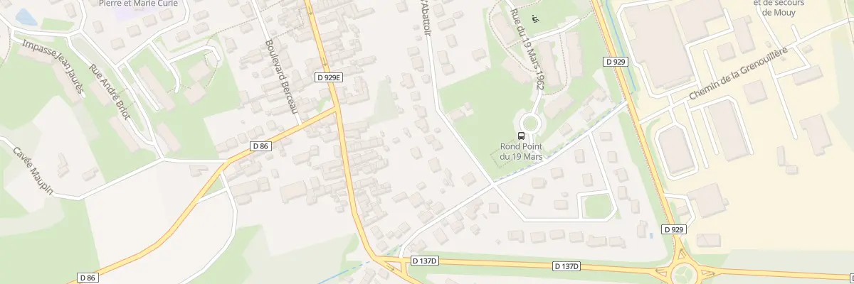 Plan du 570 Rue de l’Abattoir à Mouy