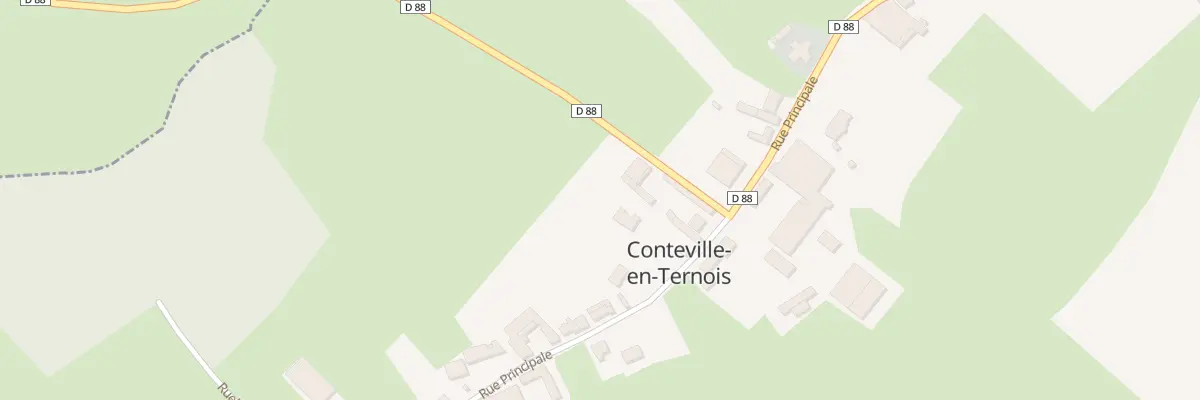 Plan du 44 Rue Principale à Conteville-en-Ternois
