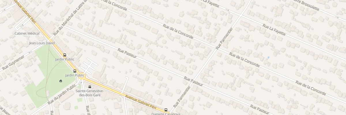 Plan du 49 Rue Pasteur à Sainte-Geneviève-des-Bois