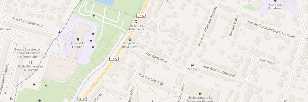Plan du 11 Rue Geneviève à L’Haÿ-les-Roses