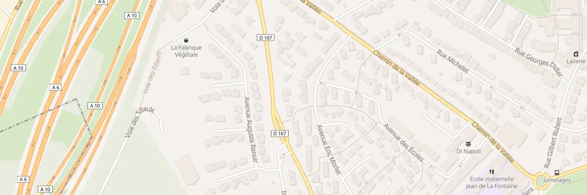 Plan du 52 Che de la Vallée à Wissous