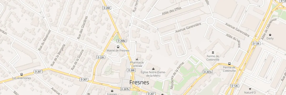 Plan du 14 Pl Pierre Curie à Fresnes