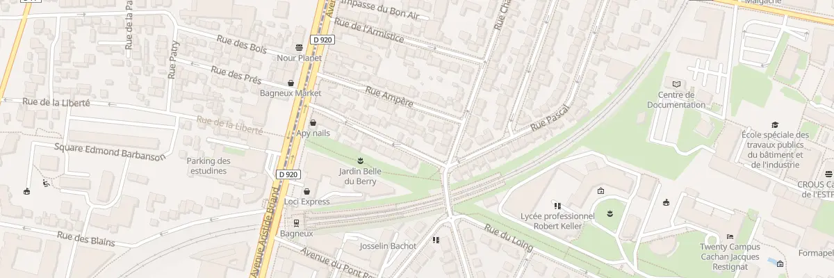 Plan du 6 Rue Lavoisier à Cachan