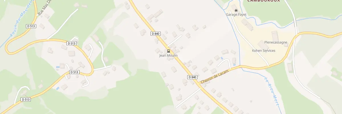 Plan du 61 Rue Jean Moulin à Firmi