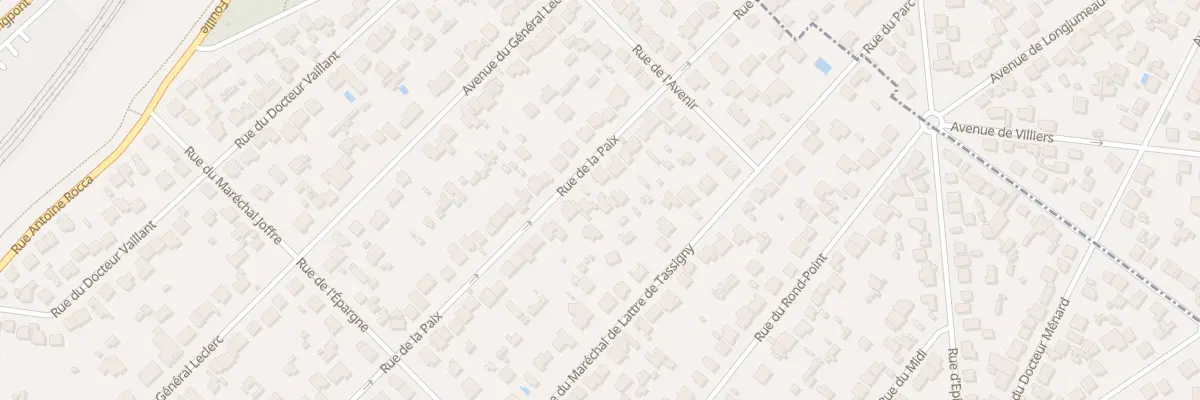 Plan du 86B Rue de la Paix à Sainte-Geneviève-des-Bois