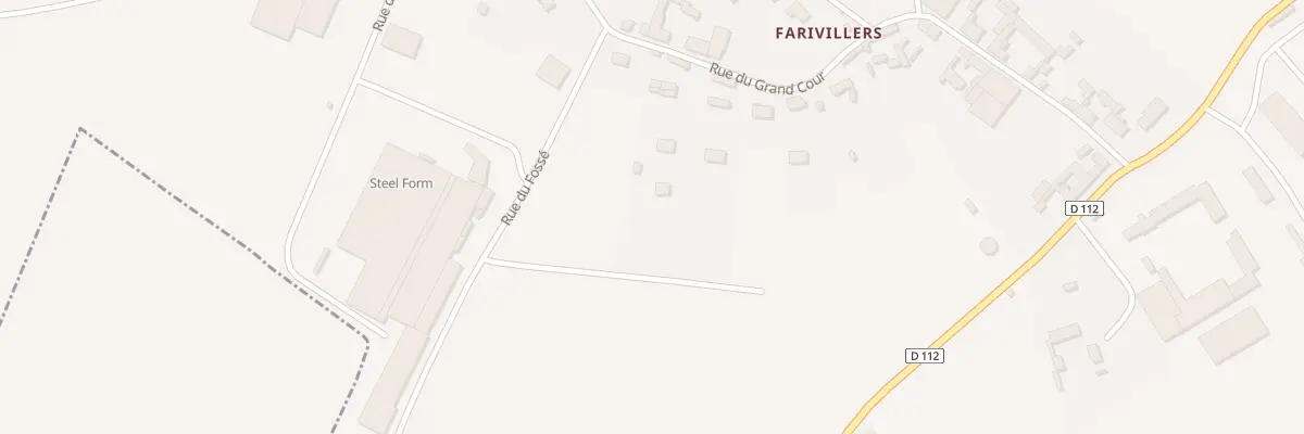 Plan du 21 Rue du Grand Cour à Saint-André-Farivillers