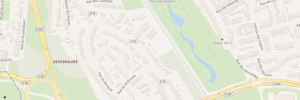 Plan du 632 Rue de Cassel à Dunkerque