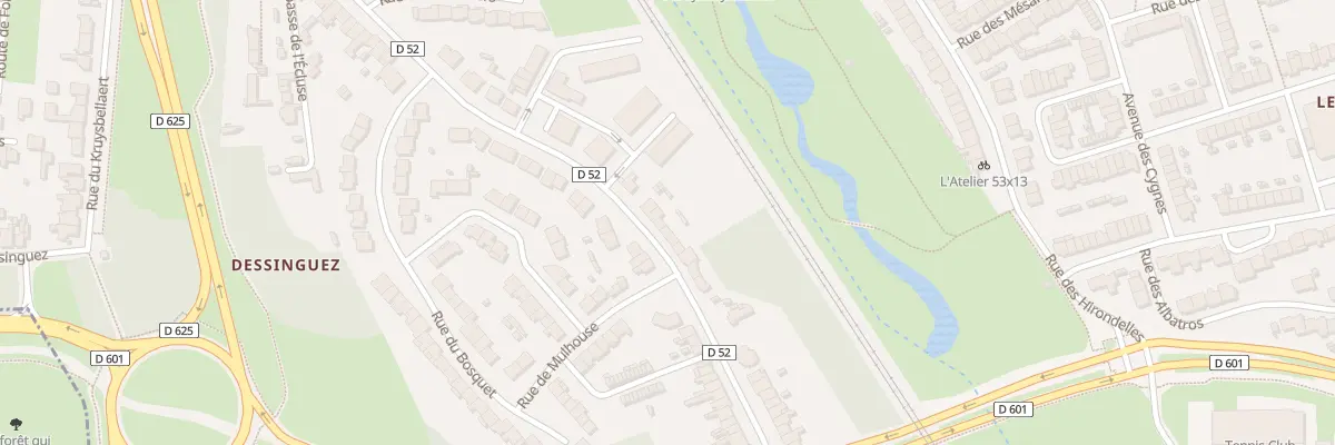 Plan du 624 Rue de Cassel à Dunkerque