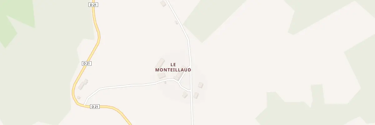 Plan du 5118 Le Monteillaud à Saint-Maurice-près-Crocq