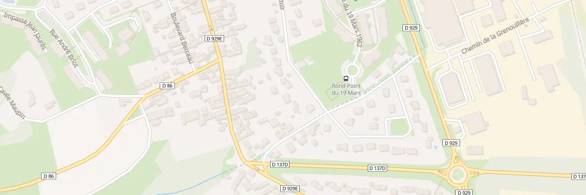 Plan du 596 Rue de l’Abattoir à Mouy