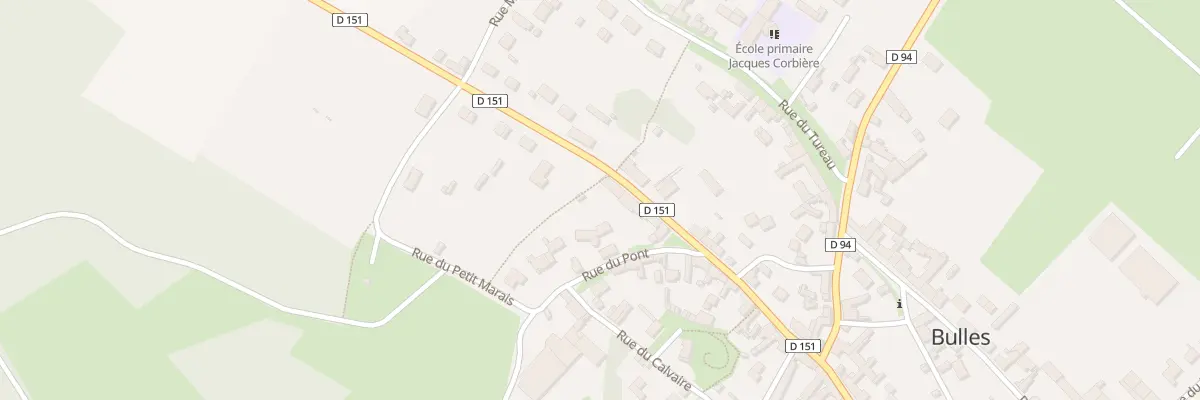 Plan du 21 Rue de Crèvecoeur à Bulles
