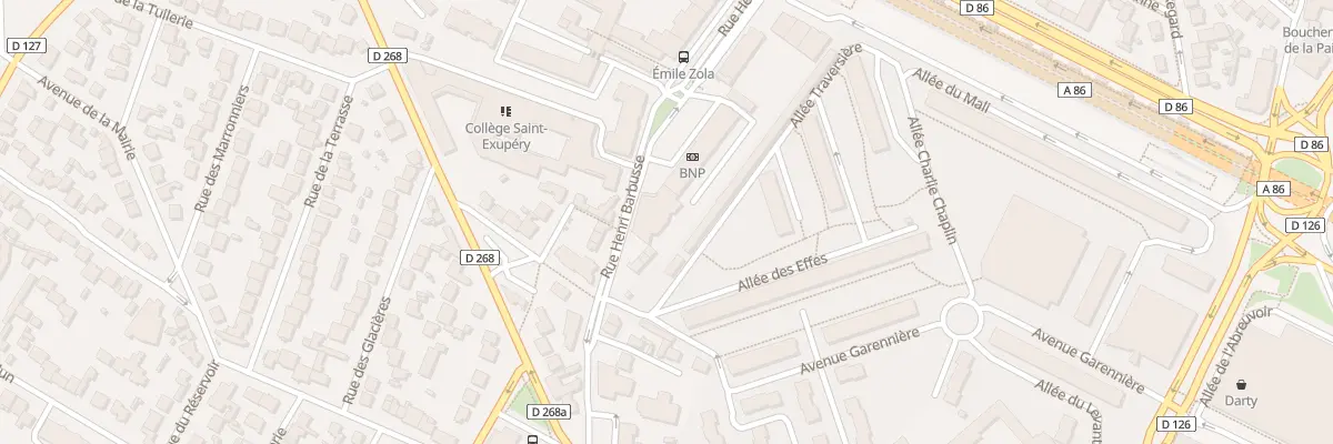 Plan du 24 Rue Henri Barbusse à Fresnes