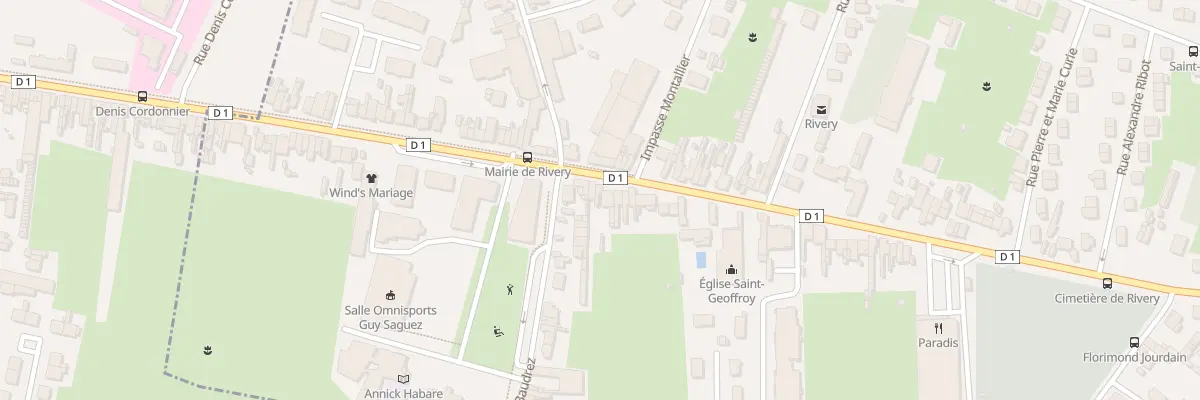 Plan du 62 Rue Thuillier Delambre à Rivery