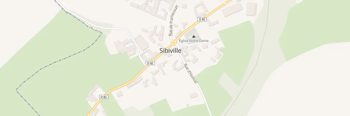 Plan du 5017 Rue de Frevent à Sibiville