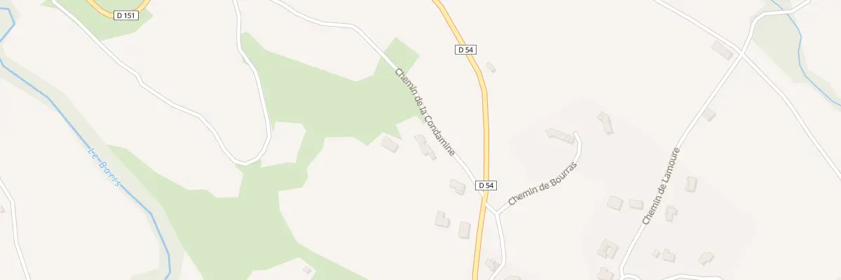Plan du 5000 Moulinas à Villebazy