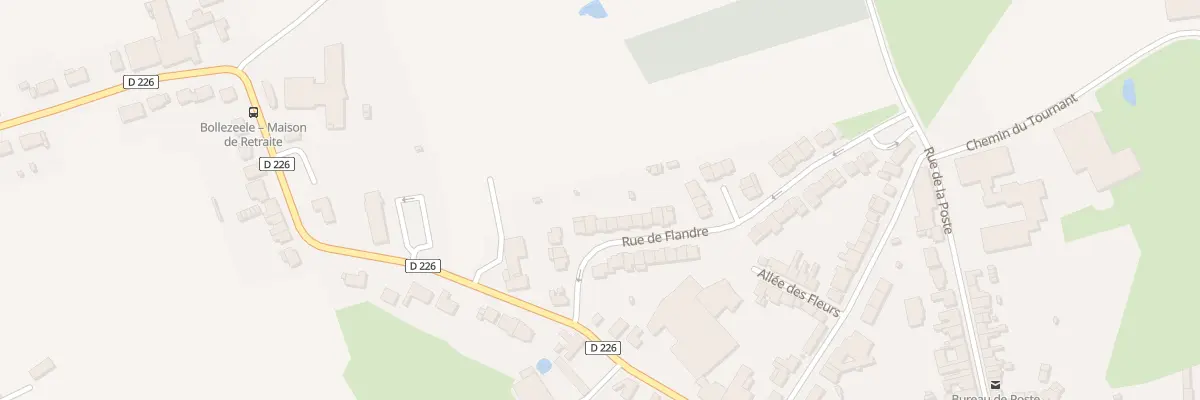 Plan du 42 Rue de Flandre à Bollezeele