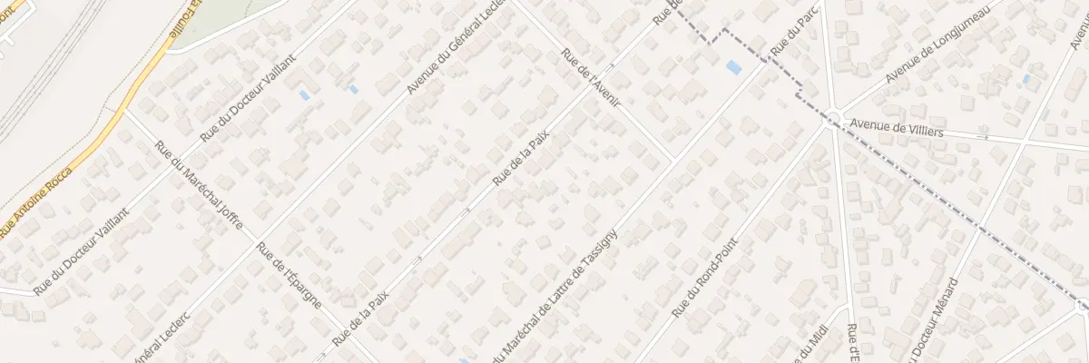 Plan du 88 Rue de la Paix à Sainte-Geneviève-des-Bois