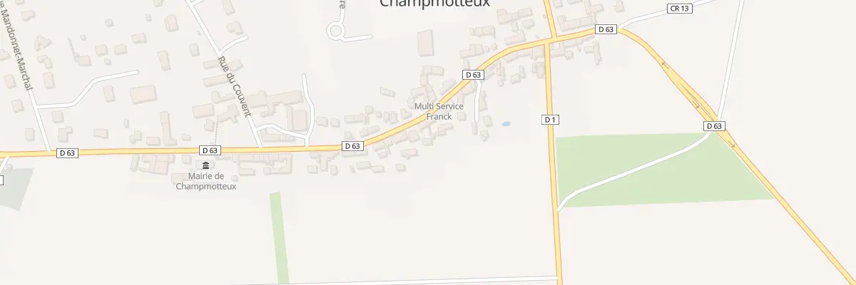 Plan du 34A Rue Michel de l’Hopital à Champmotteux