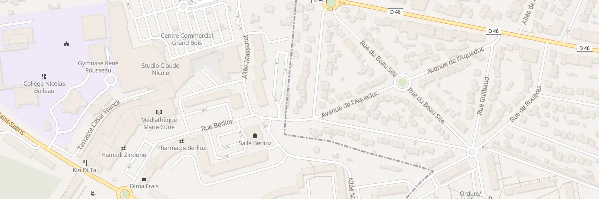 Plan du 30 Rue de la Chataigneraie à Sainte-Geneviève-des-Bois