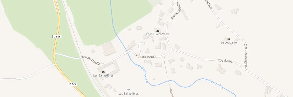Plan du 327 Rue du Moulin à Gauchin-Verloingt