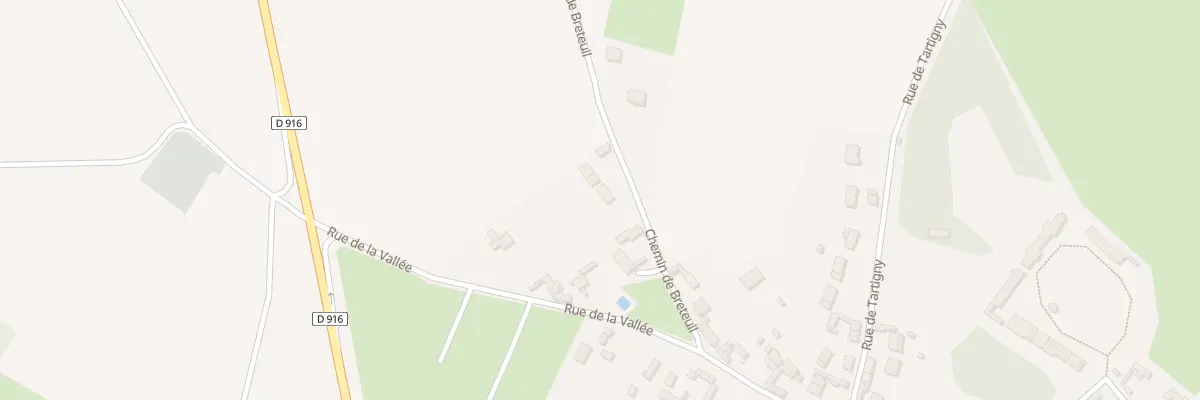 Plan du 1B Che de Breteuil à Beauvoir