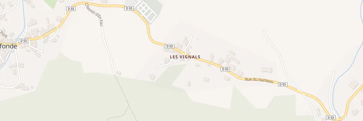 Plan du 8 Rue du Hameau à Aiguefonde