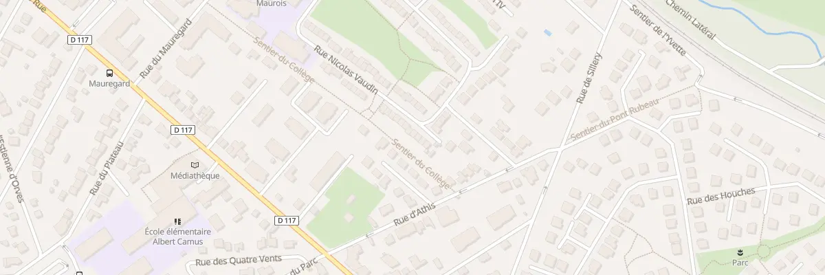 Plan du 42 Rue Nicolas Vaudin à Épinay-sur-Orge