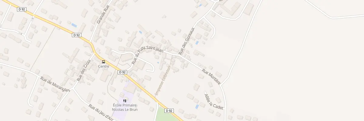 Plan du 291 Rue Mortière à Crouy-en-Thelle