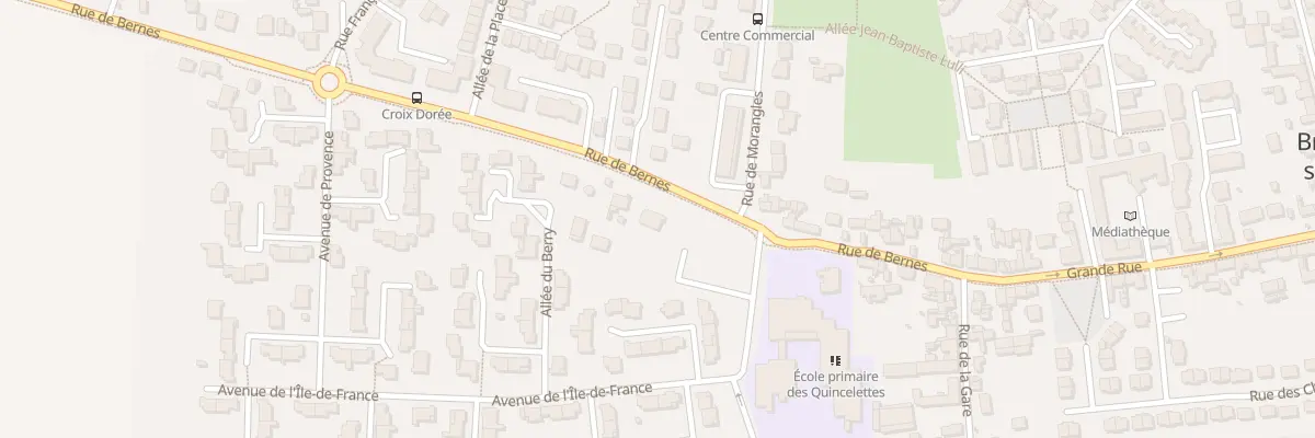 Plan du 9002 Che de la Croix Dorée à Bruyères-sur-Oise