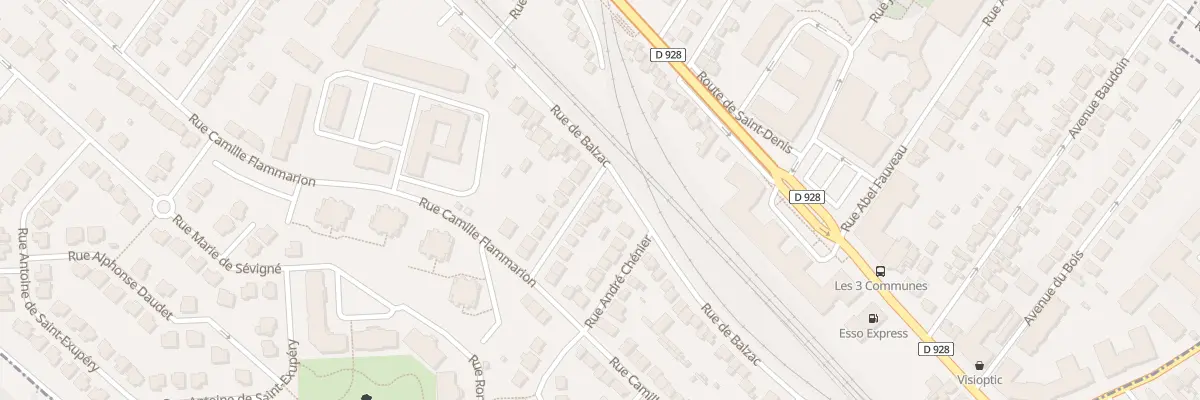 Plan du 3 Rue Jean-Jacques Rousseau à Deuil-la-Barre