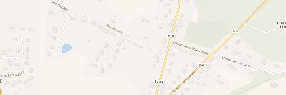 Plan du 3 Rue des Rois à Allogny