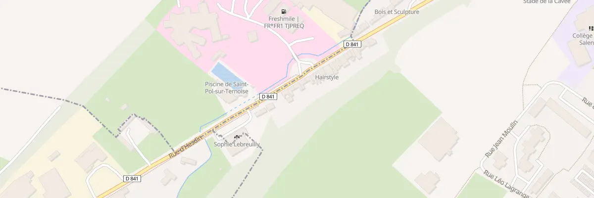 Plan du 163 Rue d’Hesdin à Saint-Pol-sur-Ternoise