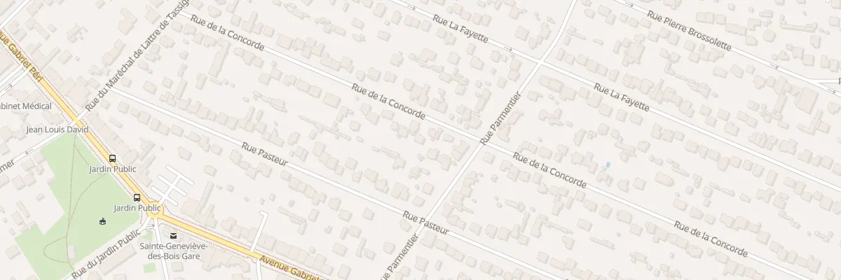 Plan du 56 Rue de la Concorde à Sainte-Geneviève-des-Bois