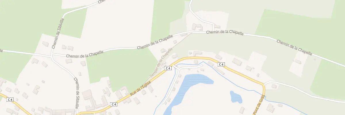 Plan du 246 Rue de l’Eglise à Bouret-sur-Canche