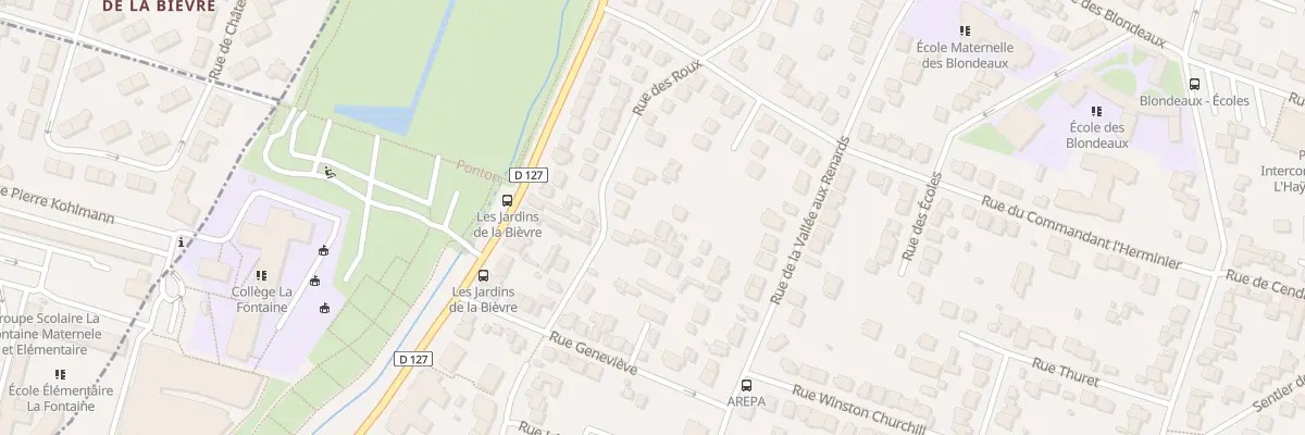 Plan du 97 Rue des Roux à L’Haÿ-les-Roses