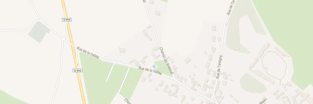 Plan du 1 Che de Breteuil à Beauvoir