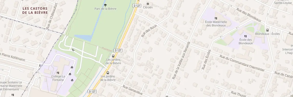 Plan du 89 Rue des Roux à L’Haÿ-les-Roses