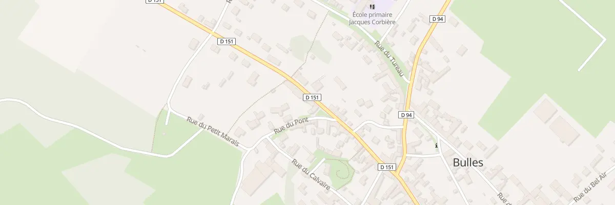 Plan du 17 Rue de Crèvecoeur à Bulles