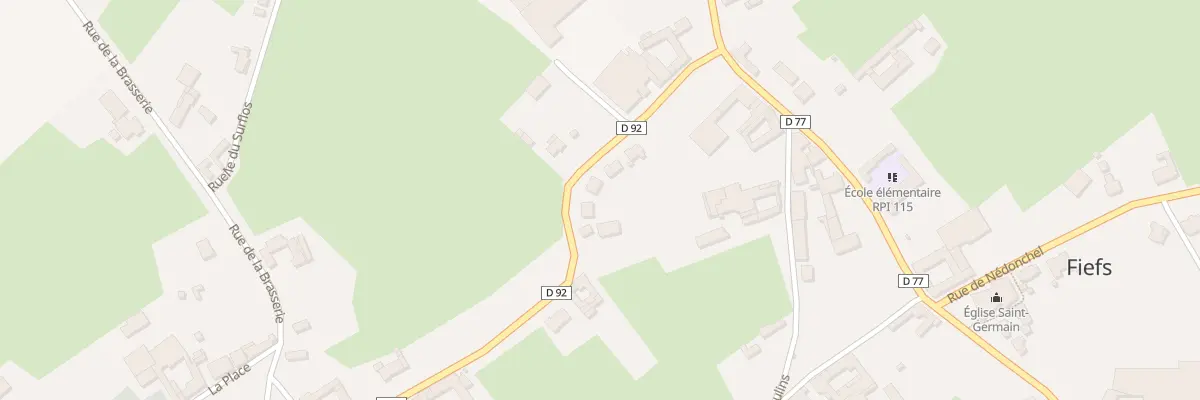 Plan du 12C Rue de la Loge à Frévillers