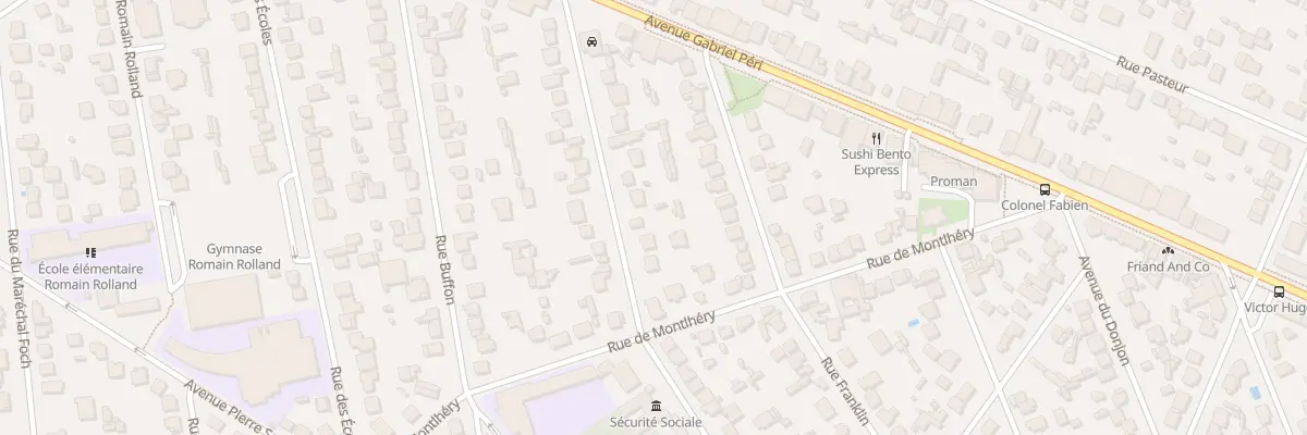Plan du 19 Rue Daniele Casanova à Sainte-Geneviève-des-Bois